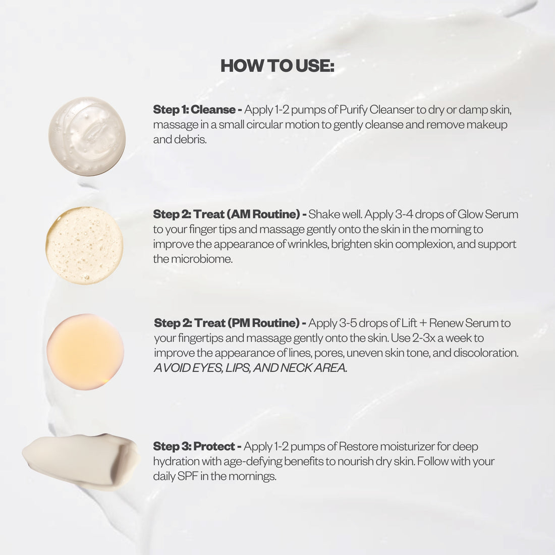 How To Use: Age Defying Regimen