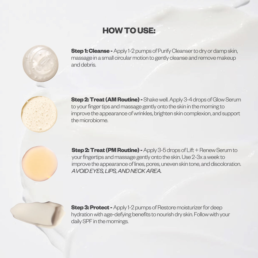 How To Use: Age Defying Regimen