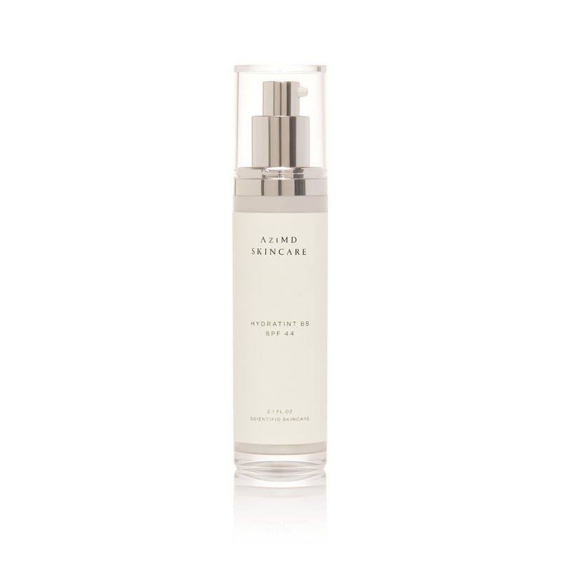 Hydratint BB SPF 44 — Tinted Mineral Sunscreen by AziMD Skincare, dermatologist-formulated by Dr. Azadeh Shirazi