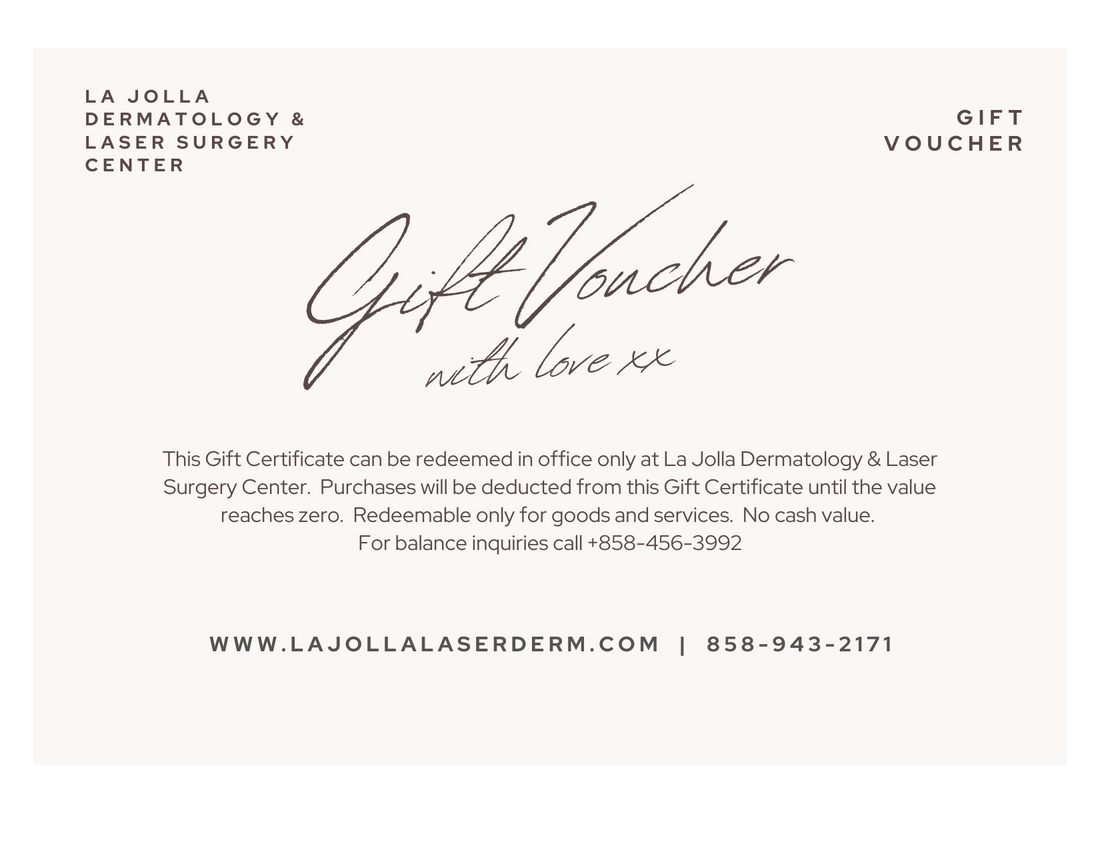 La Jolla Laser Dermatology eGift Card